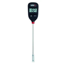 Weber Grills Original Instant-Read Digital Thermometer -BBQ Haven Shop weber 6750 instant read thermometer Front view