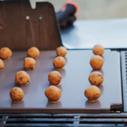 Weber Grills Crafted Glazed Baking Stone -BBQ Haven Shop weber crafted glazed baking stone lifestyle