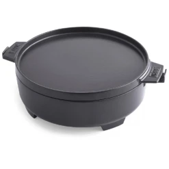 Weber Grills Dutch Oven Duo 7.25 Quart Cast Iron