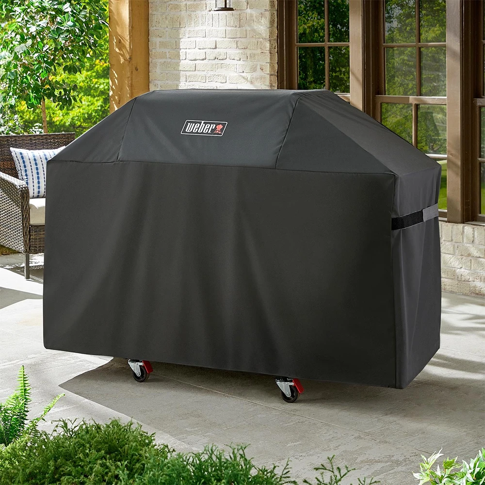 Weber Grills 2022 Model Weber NEW Genesis Premium Grill Cover For NEW Genesis 300 Series Gas Grills 3 Weber Grills 2022 Model Weber NEW Genesis Premium Grill Cover For NEW Genesis 300 Series Gas Grills - Image 3